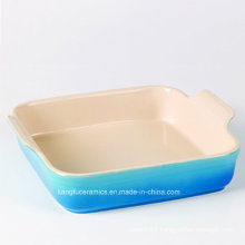 Customized Color Glazed Bake Pan Bakeware